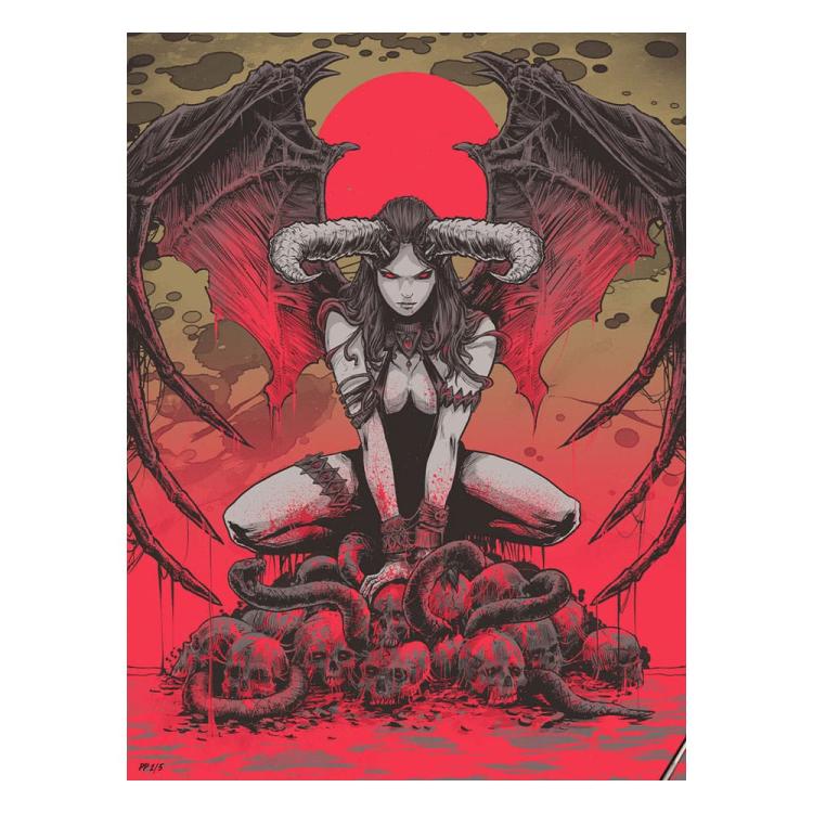 Sideshow Originals Litografia The Succubus 46 x 61 cm - sin marco Sideshow Collectibles