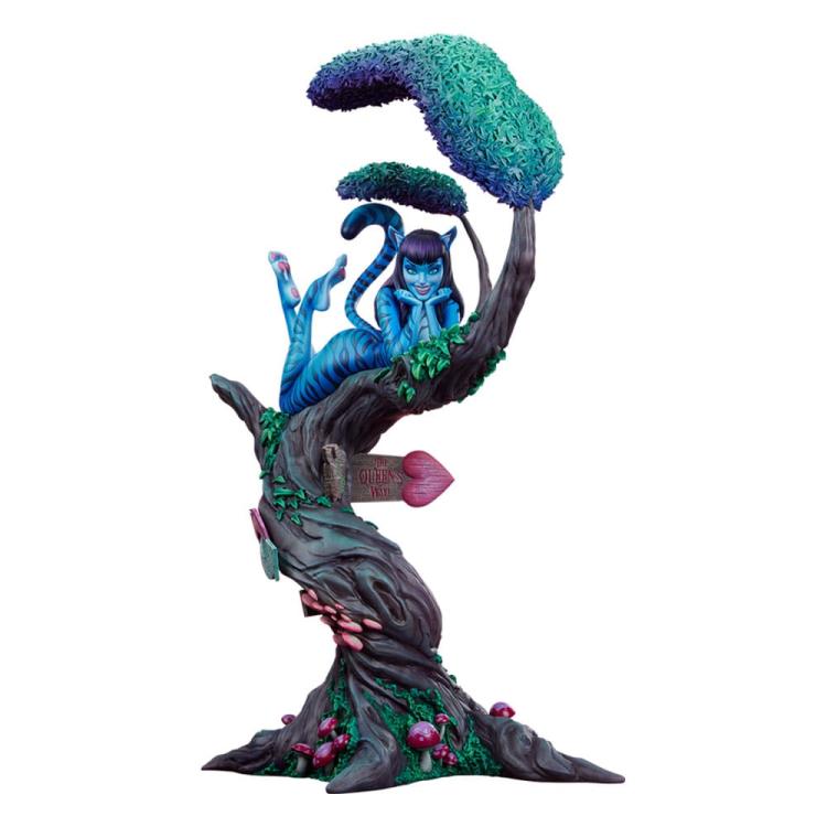 Alicia en el pais de las maravillas Fairytale Fantasies Collection Estatua Lady Cheshire Cat 63 cm Sideshow Collectibles