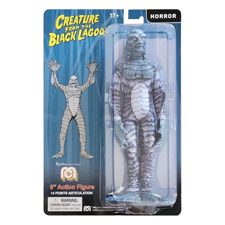 El monstruo de la laguna negra Figura The Creature (Black & White) 20 cm MEGO