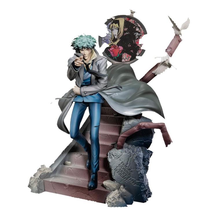 Cowboy Bebop Estatua Gals PVC 2nd GIG Spike Spiegel Daybreak 27 cm Megahouse 