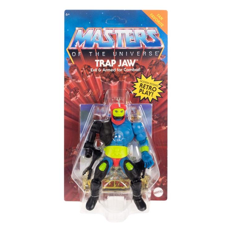 Masters del Universo Origins Figuras Trap Jaw 14 cm Mattel