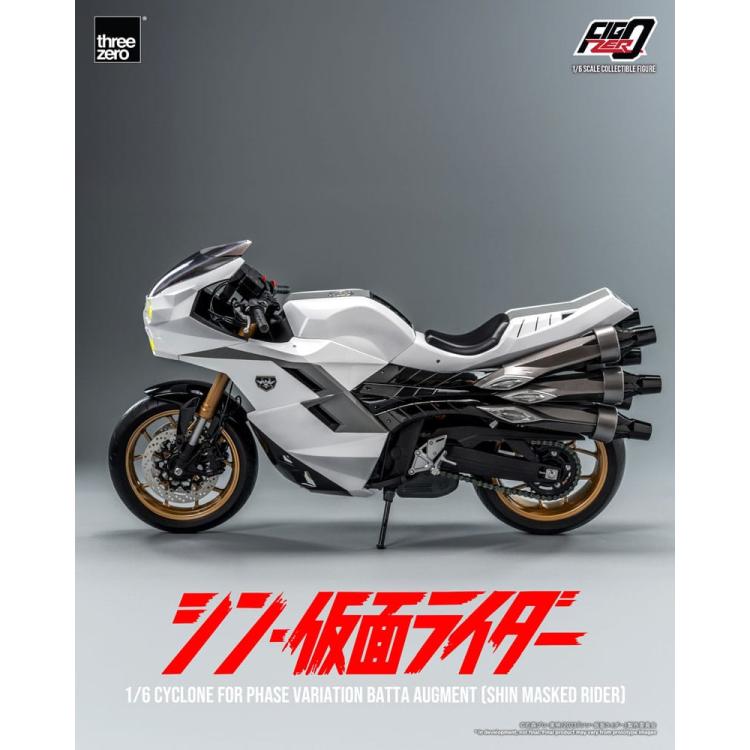 Kamen Rider vehículo FigZero 1/6 Cyclone for Phase Variation Batta Augment (Shin Masked Rider) 35 cm ThreeZero 