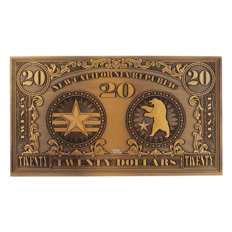 Fallout New Vegas Réplica NCR $20 Bill Limited Edition FANATTIK