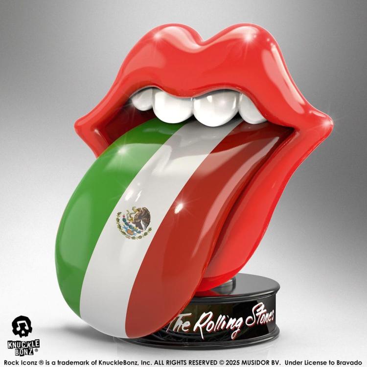 Rolling Stones Estatua 3D Vinyl Licks (Mexico Version) 22 cm Knucklebonz