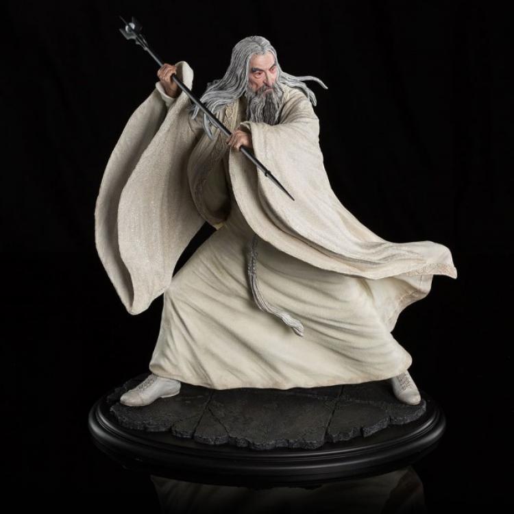 El hobbit La batalla de los Cinco Ejércitos Estatua 1/6 Saruman the White at Dol Guldur 35 cm