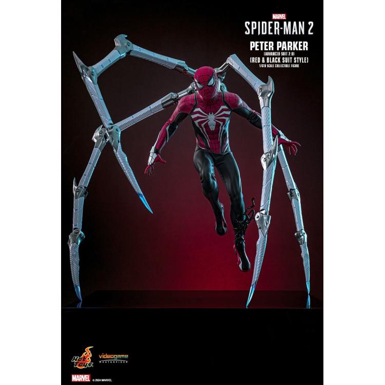 Hot Toys VGM66 spiderman 2 Spider-Man Peter Parker Advanced Suit 2.0 1/6 Figure