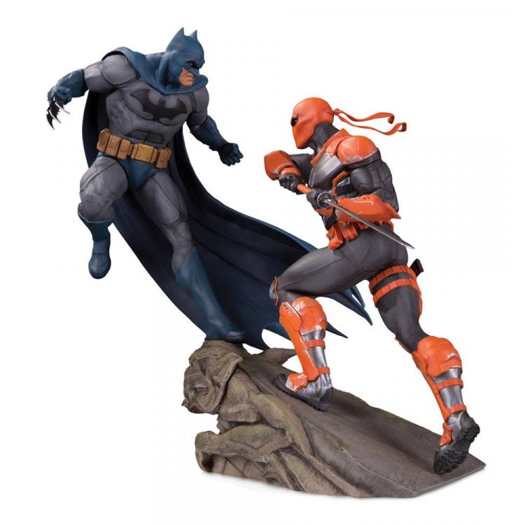 DC Comics Estatua Battle Batman vs. Deathstroke 30 cm