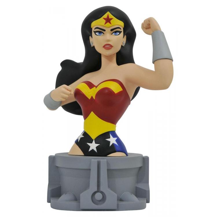 la liga de la justicia Animated Busto Wonder Woman 15 cm