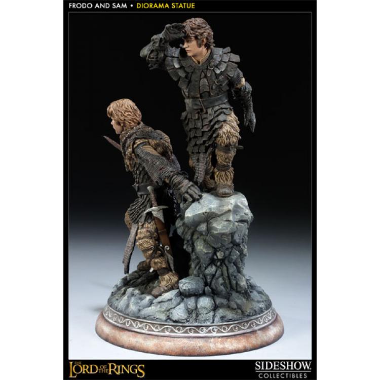 Frodo and Samwise Polystone Statue 