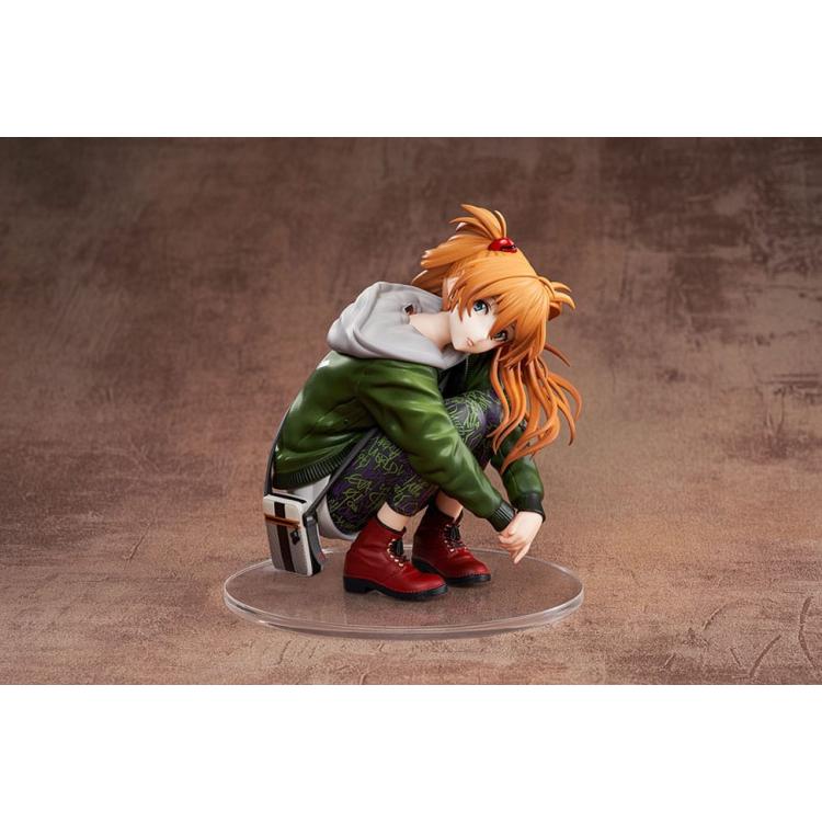 Neon Genesis Evangelion Estatua PVC 1/7 Shikinami Asuka Langley Ver. Part 3 Radio Eva 12 cm  Hobby Max