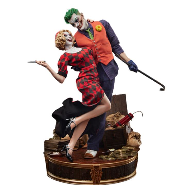 DC Comics Mythos Estatua 1/5 The Joker and Harley Quinn: Lawless Love 41 cm SIDESHOW