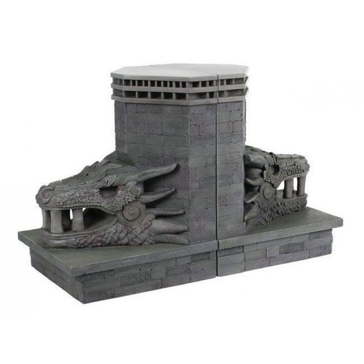 Juego de Tronos Apoyalibros Dragonstone Gate Dragon 20 cm