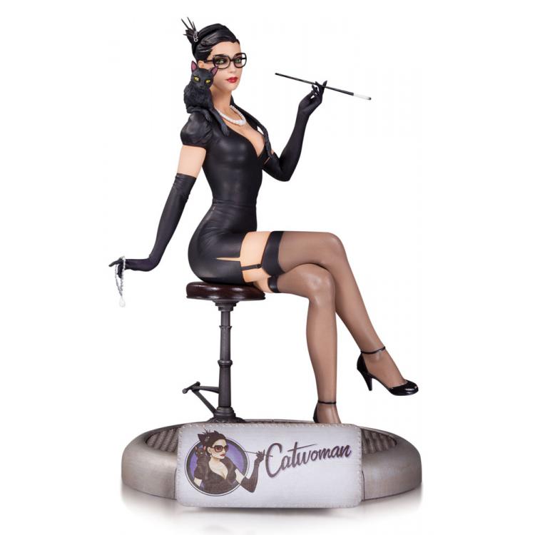 DC Comics Bombshells Estatua Catwoman 22 cm