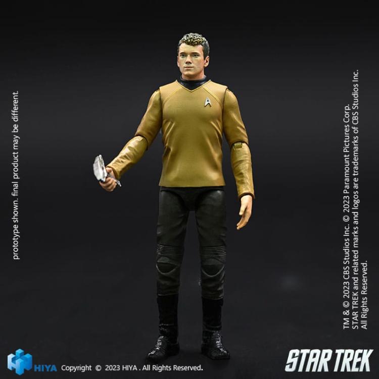 Star Trek Figura 1/18 Exquisite Mini Star Trek 2009 Chekov 10 cm Hiya Toys 