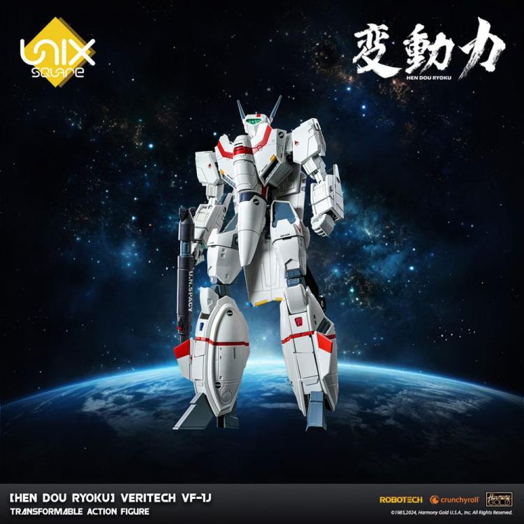 Hen Dou Ryoku Figura Diecast Veritech VF-1J 21 cm 1000toys