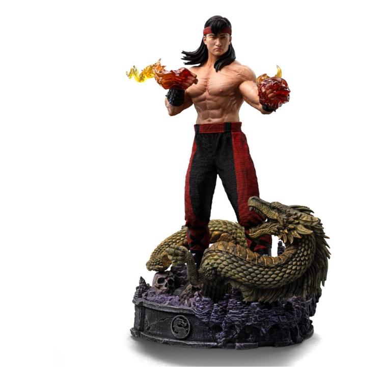 Mortal Kombat Estatua 1/10 Art Scale Liu Kang 23 cm IRON STUDIOS