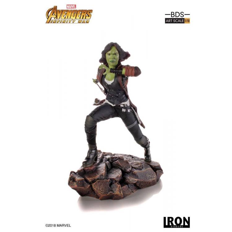 Vengadores Infinity War Estatua BDS Art Scale 1/10 Gamora 18 cm
