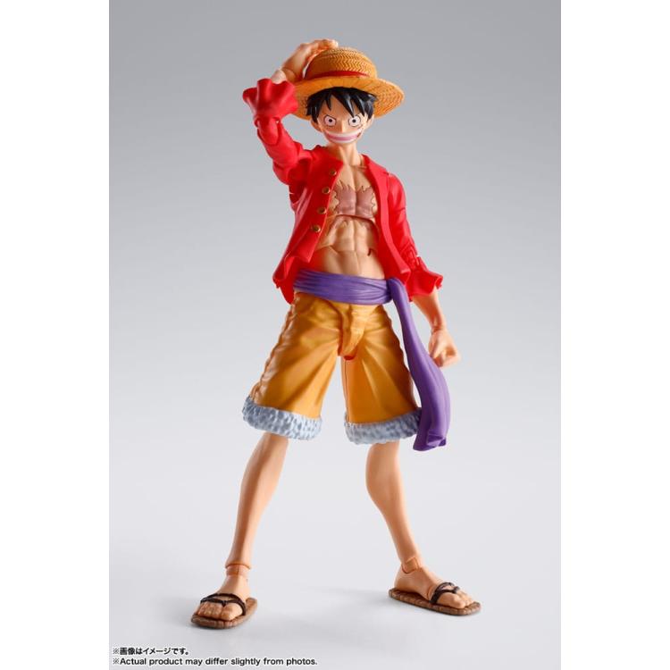 LUFFY +  RORONOA + ONE PIECE SH FIGUARTS TAMASHII NATIONS