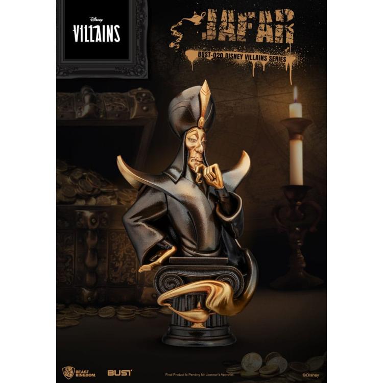 Disney Villains Series Busto PVC Jafar 16 cm Beast Kingdom Toys 