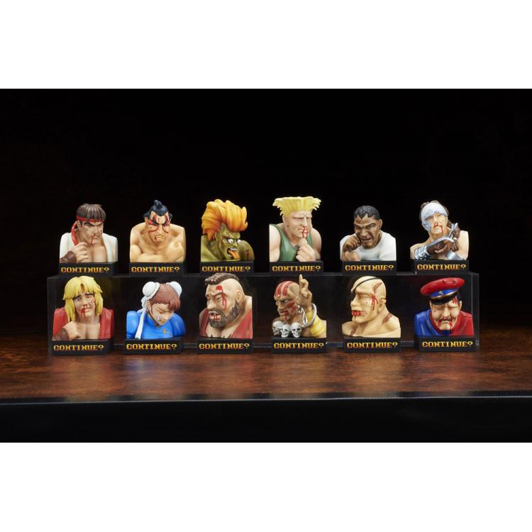 Street Fighter II Figuras 5 cm Losing Face Figure Collection Surtido (12)