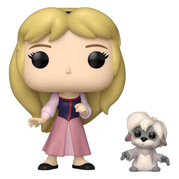 Taron y el caldero mágico Figura POP! Disney Vinyl Eilonwy w/Gurgi 9 cm funko