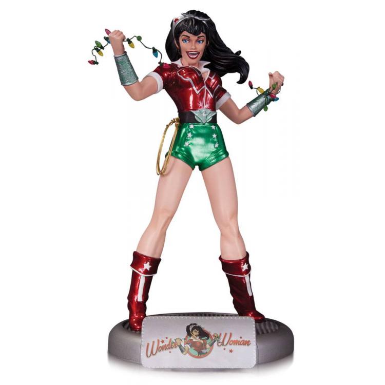 DC Comics Bombshells Statue Holiday Wonder Woman 27 cm