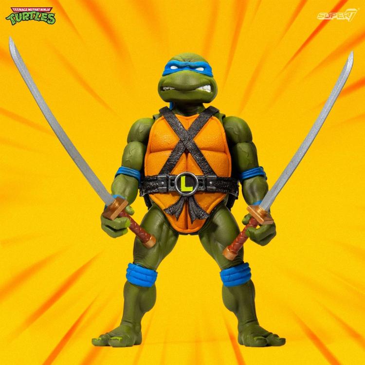 Tortugas Ninja Figura Ultimates Leonardo 18 cm