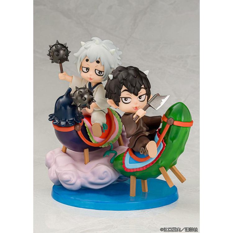 Hozuki no Reitetsu Estatua PVC Hakotoniwa Karauri & Nasubi 12 cm Proof