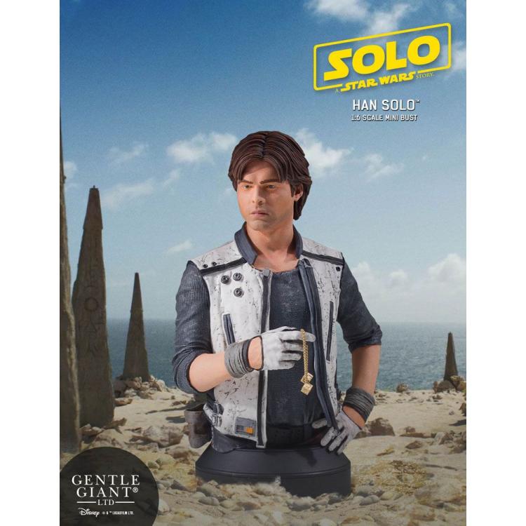 Star Wars Solo Bust 1/6 Han Solo (Corellia) 17 cm