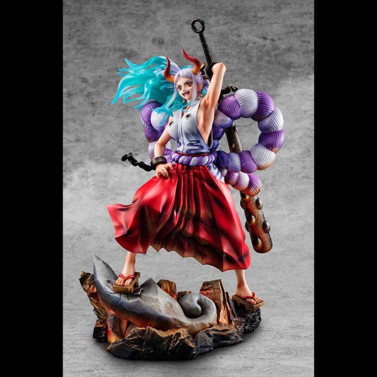 *** SUPER PRECIO *** One Piece Estatua PVC Portrait Of Pirates WA-MAXIMUM Yamato 27 cm Megahouse