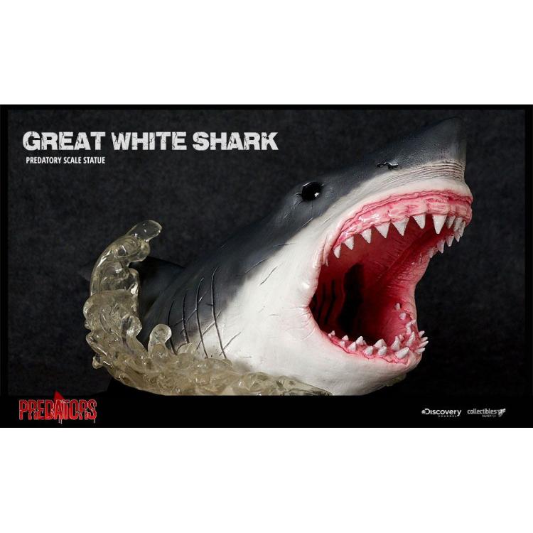 Predators Predatory Scale Statue Great White Shark 46 cm