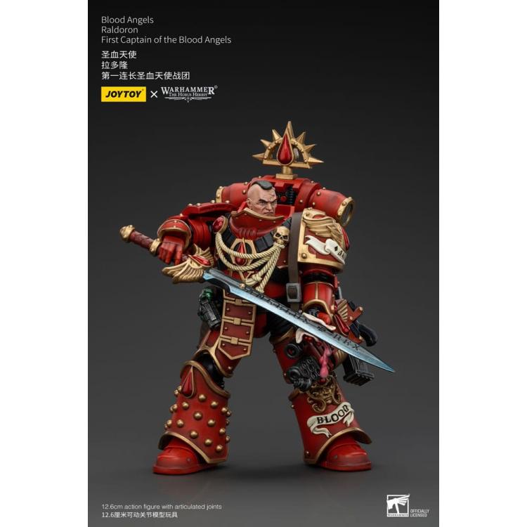 Warhammer The Horus Heresy Figura 1/18 Blood Angels Raldoron First Captain of the Blood Angels 13 cm Joy Toy (CN) 