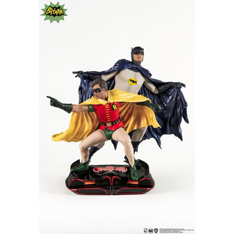 DC Comics PVC Diorama Statue 1/8 Batman & Robin 1966 23 cm Pure Arts