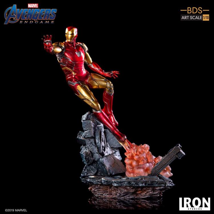 Vengadores Endgame Estatua BDS Art Scale 1/10 Iron Man Mark LXXXV 29 cm
