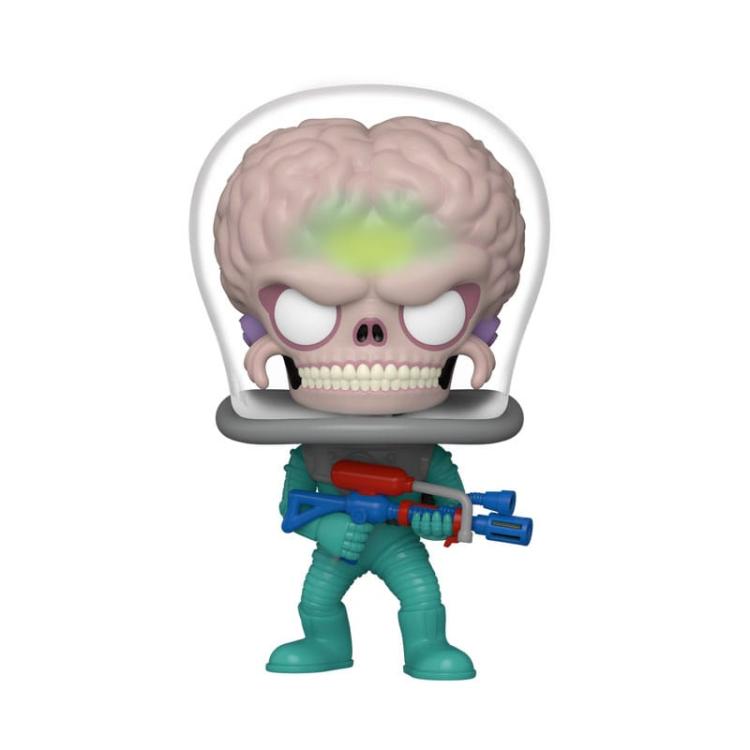 Mars Attacks Figura POP! Movies Vinyl Alien Soldier with Atomic Ray Gun 9 cm FUNKO