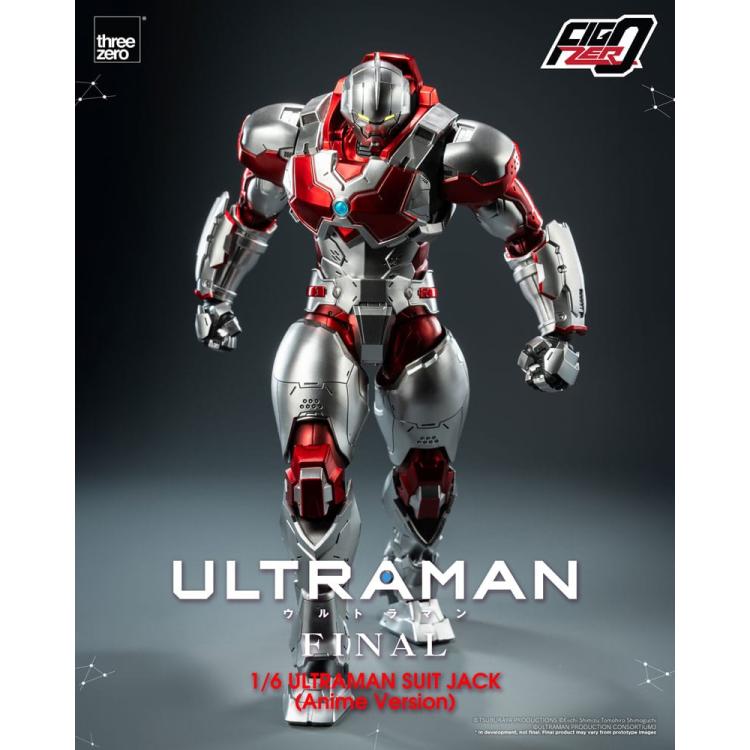 Ultraman Final Figura FigZero 1/6 1/6 Ultraman Suit Jack Anime Version 35 cm ThreeZero