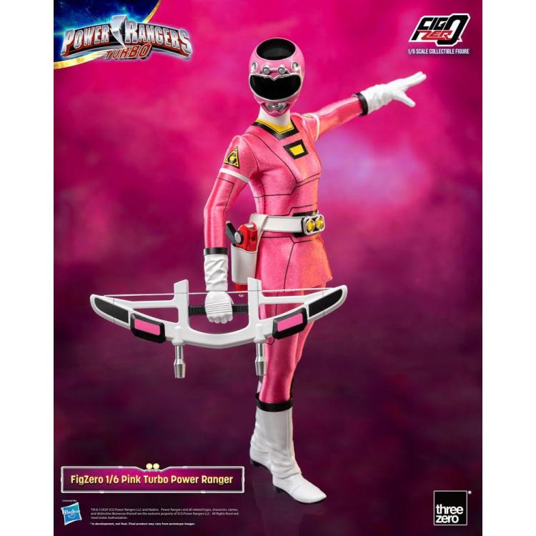 Power Rangers Turbo Figura FigZero 1/6 Pink Turbo Power Ranger 30 cm ThreeZero