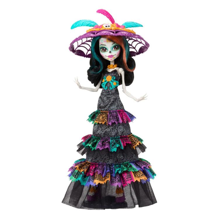 Monster High Muñeca Howliday Skelita Calaveras Mattel 