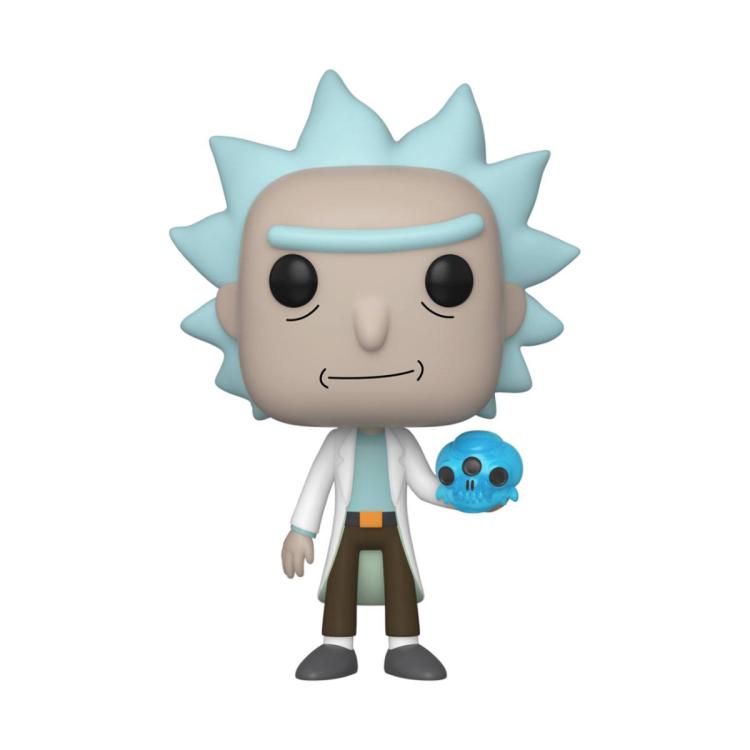 Rick & Morty POP! Animation Vinyl Figura Rick with Crystals 9 cm FUNKO