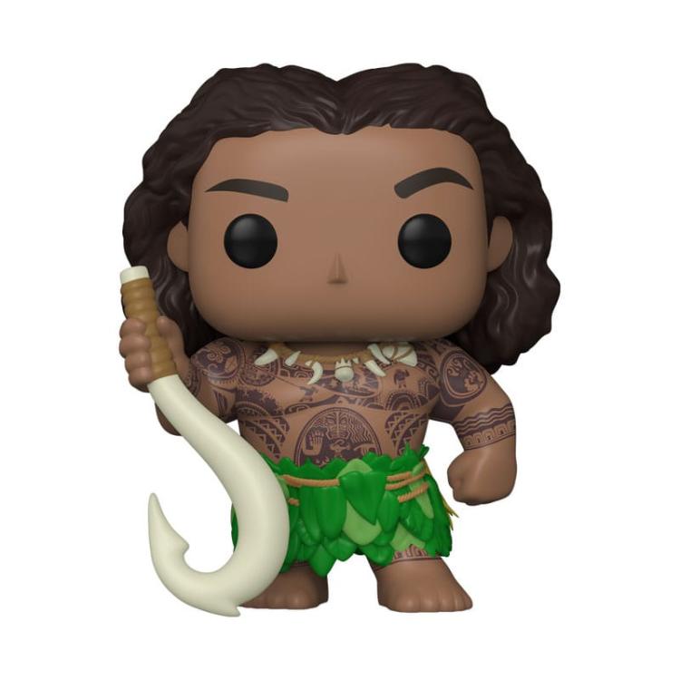 Moana 2 Figura POP! & Buddy Vinyl Maui with Fish Hook 9 cm funko