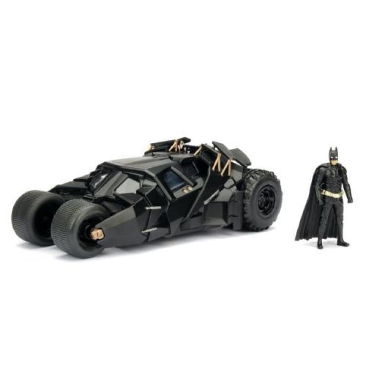 Batman The Dark Knight Vehículo 1/24 2008 Batmobile con Figura  Jada Toys