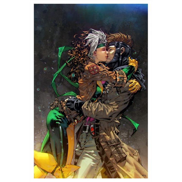 Marvel Litografia Rogue & Gambit 41 x 61 cm - sin marco Sideshow Collectibles