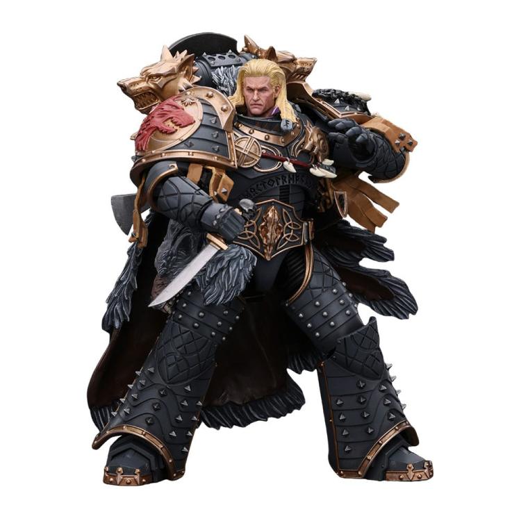 Warhammer The Horus Heresy Figura 1/18 Space Wolves Leman Russ Primarch of the VIth Legion 12 cm  JOY TOY