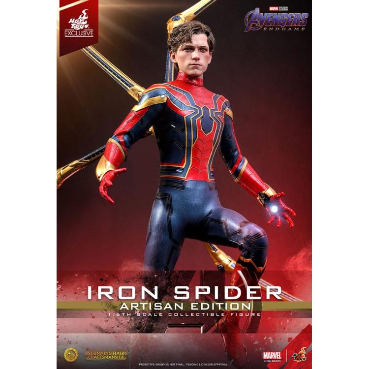 Vengadores: Endgame Movie Masterpiece Figura 1/6 Iron Spider Artisan Edition 28 cm