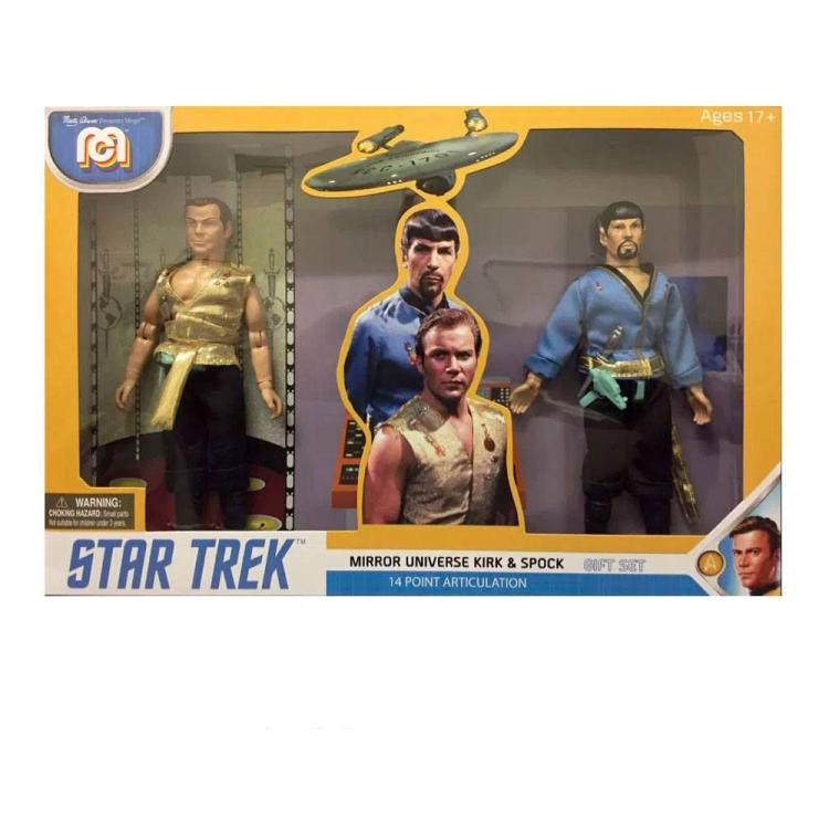 Star Trek Pack de 2 Figuras Mirror Universe Spock & Kirk 20 cm MEGO