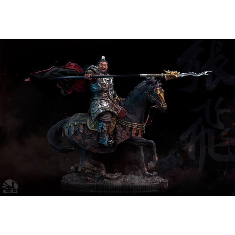 Three Kingdoms Estatua Zhang Fei 70 cm