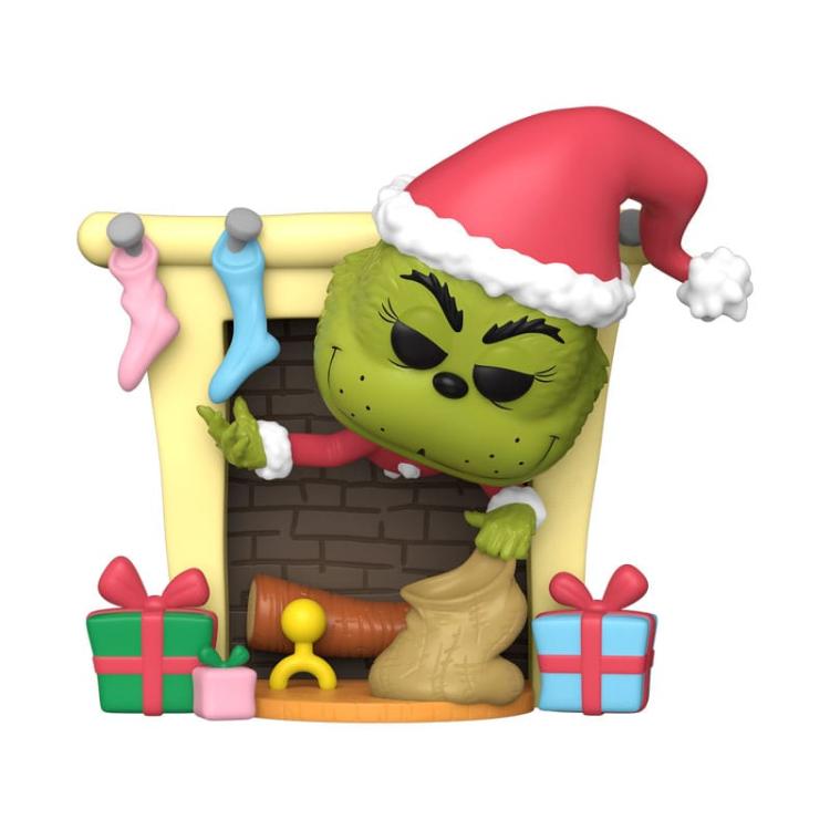 The Grinch POP! Deluxe Vinyl Figura Grinch w/Bag 9 cm FUNKO