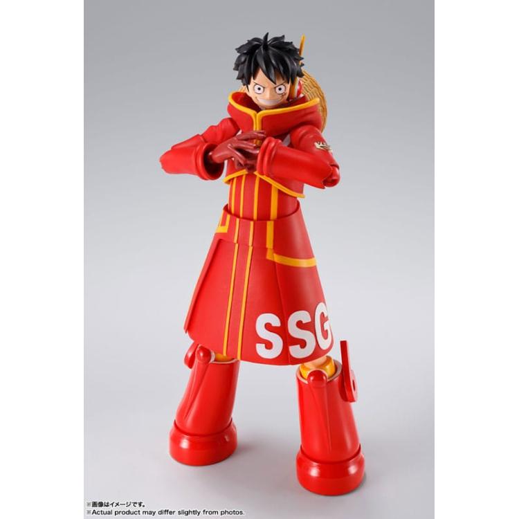 One Piece Figura S.H.Figuarts Monkey D. Luffy Future Island Egghead 15 cm Bandai Tamashii Nations