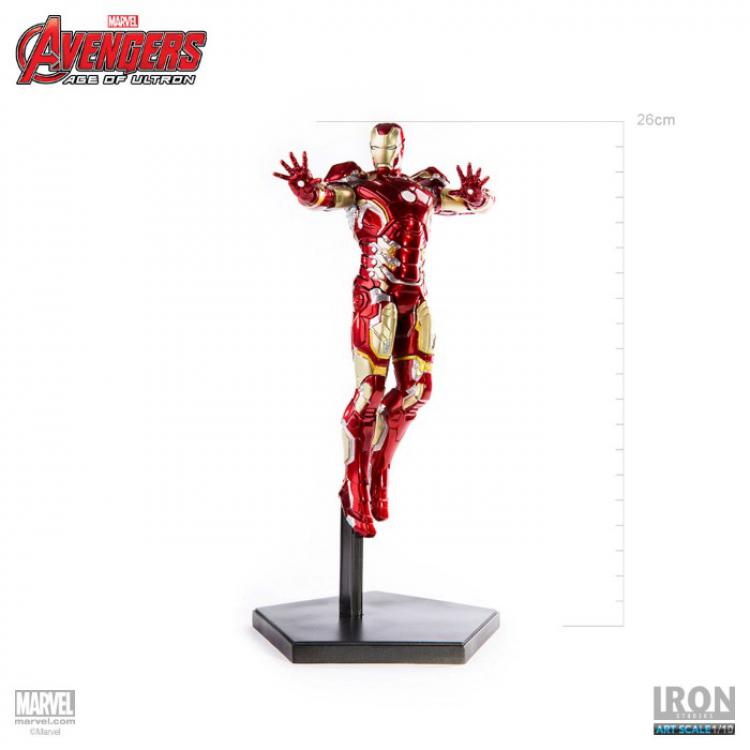 Vengadores La Era de Ultrón Estatua 1/10 Iron Man Mark XLIII 28 cm