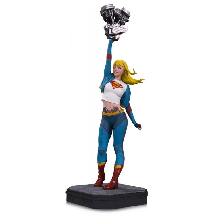 Gotham City Garage Statue Supergirl SDCC 2017 23 cm